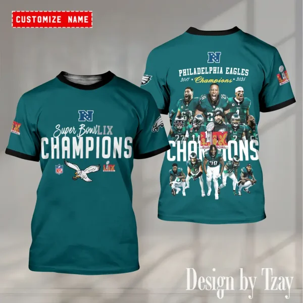 Philadelphia Eagles Personalized T-Shirt AZTS956