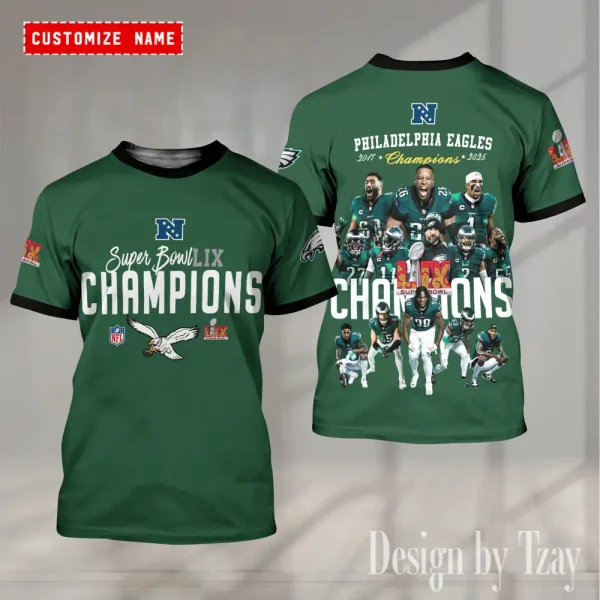 Philadelphia Eagles Personalized T-Shirt AZTS957