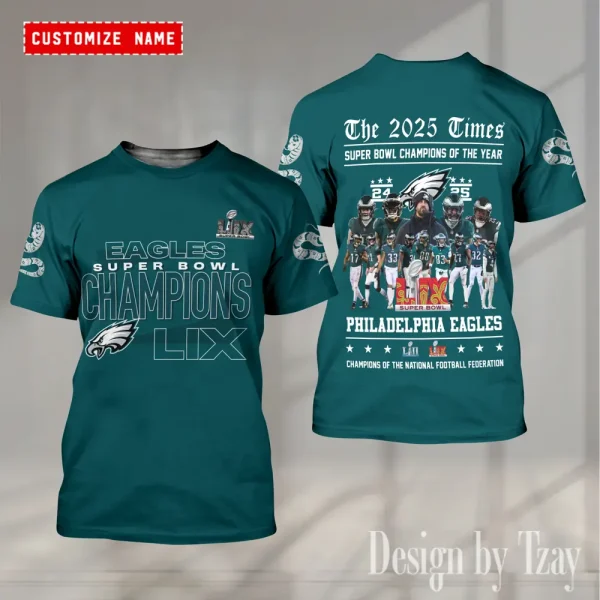 Philadelphia Eagles Personalized T-Shirt AZTS959