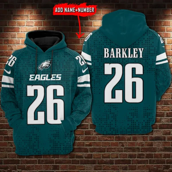 Philadelphia Eagles 3D Printed Pullover Hoodie AZHD764