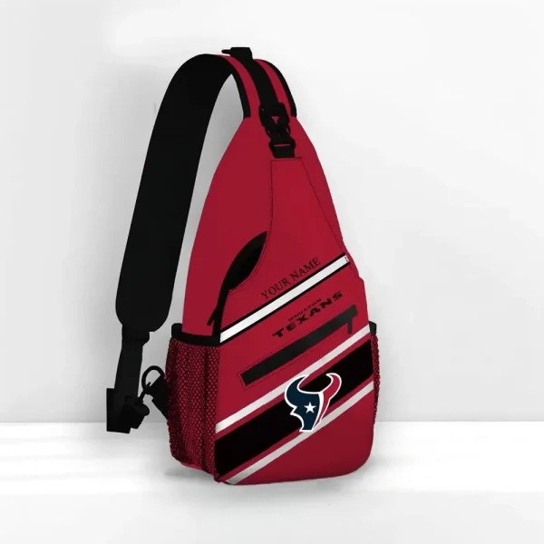 Houston Texans Personalized Sling Bag Gifts For Fans AZSLINGBAG092