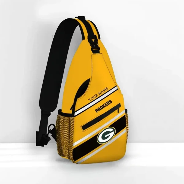 Green Bay Packers Personalized Sling Bag Gifts For Fans AZSLINGBAG096