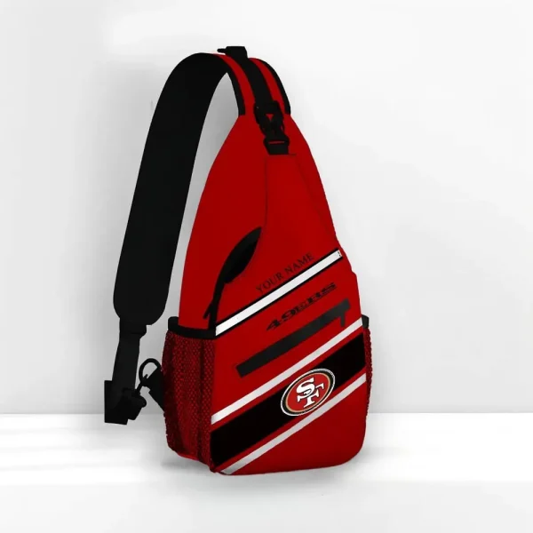 San Francisco 49ers Personalized Sling Bag Gifts For Fans AZSLINGBAG097