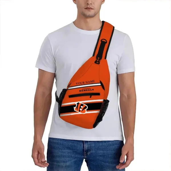 Cincinnati Bengals Personalized Sling Bag Gifts For Fans AZSLINGBAG100 - Image 3