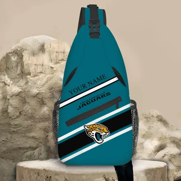 Jacksonville Jaguars Personalized Sling Bag Gifts For Fans AZSLINGBAG101 - Image 2