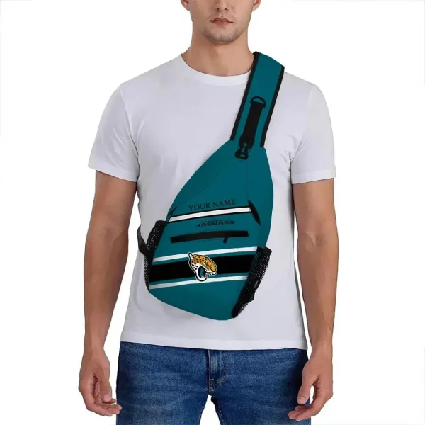 Jacksonville Jaguars Personalized Sling Bag Gifts For Fans AZSLINGBAG101 - Image 3