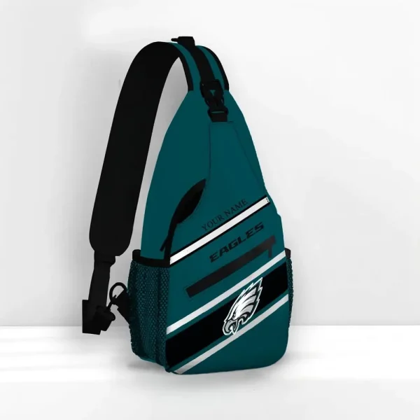 Philadelphia Eagles Personalized Sling Bag Gifts For Fans AZSLINGBAG105