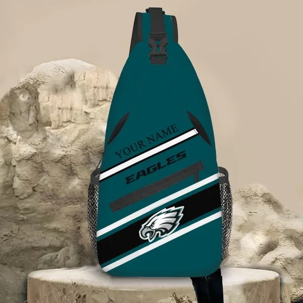 Philadelphia Eagles Personalized Sling Bag Gifts For Fans AZSLINGBAG105 - Image 2