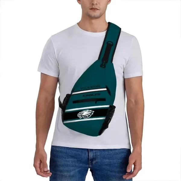 Philadelphia Eagles Personalized Sling Bag Gifts For Fans AZSLINGBAG105 - Image 3