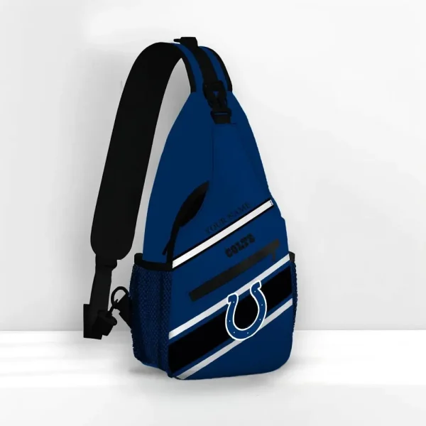 Indianapolis Colts Personalized Sling Bag Gifts For Fans AZSLINGBAG107