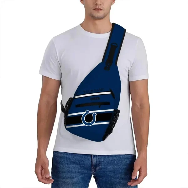 Indianapolis Colts Personalized Sling Bag Gifts For Fans AZSLINGBAG107 - Image 3