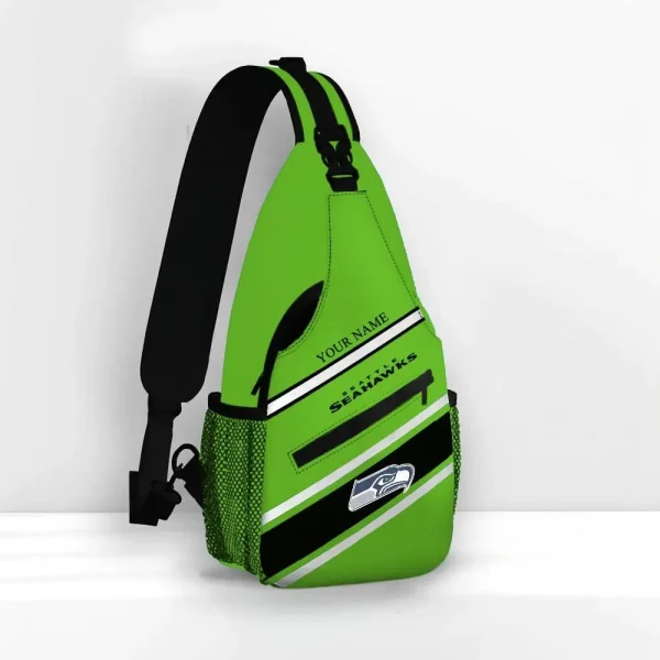 Seattle Seahawks Personalized Sling Bag Gifts For Fans AZSLINGBAG108