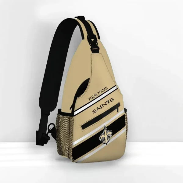 New Orleans Saints Personalized Sling Bag Gifts For Fans AZSLINGBAG109