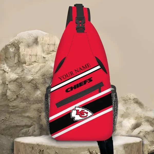 Kansas City Chiefs Personalized Sling Bag Gifts For Fans AZSLINGBAG112 - Image 2