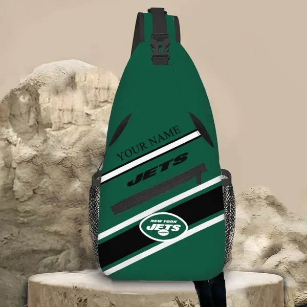 New York Jets Personalized Sling Bag Gifts For Fans AZSLINGBAG115 - Image 2