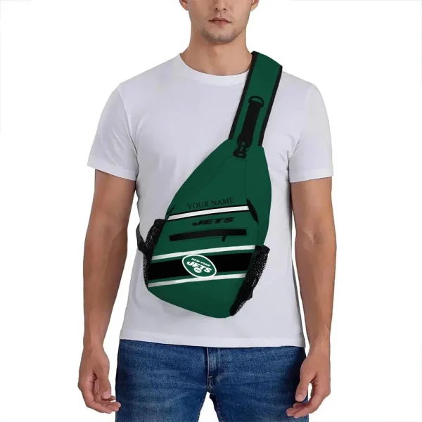 New York Jets Personalized Sling Bag Gifts For Fans AZSLINGBAG115 - Image 3