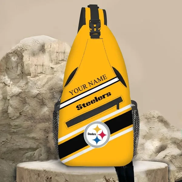 Pittsburgh Steelers Personalized Sling Bag Gifts For Fans AZSLINGBAG119 - Image 2