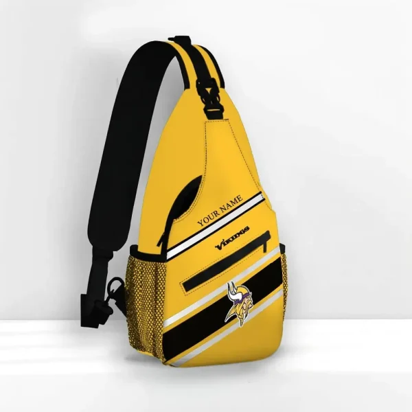 Minnesota Vikings Personalized Sling Bag Gifts For Fans AZSLINGBAG120