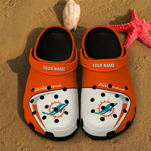 Miami Dolphins HHPGSA1748 Clog Shoes - Image 2