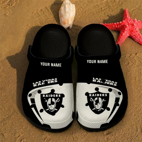 Las Vegas Raiders HHPGSA1745 Clog Shoes - Image 2