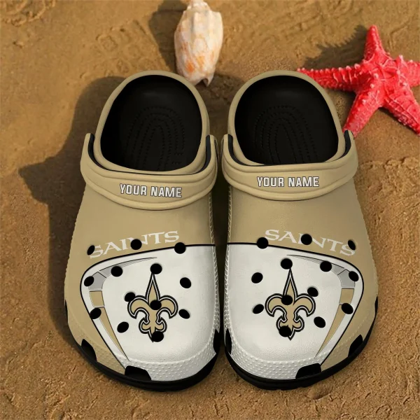 New Orleans Saints HHPGSA1751 Clog Shoes - Image 2