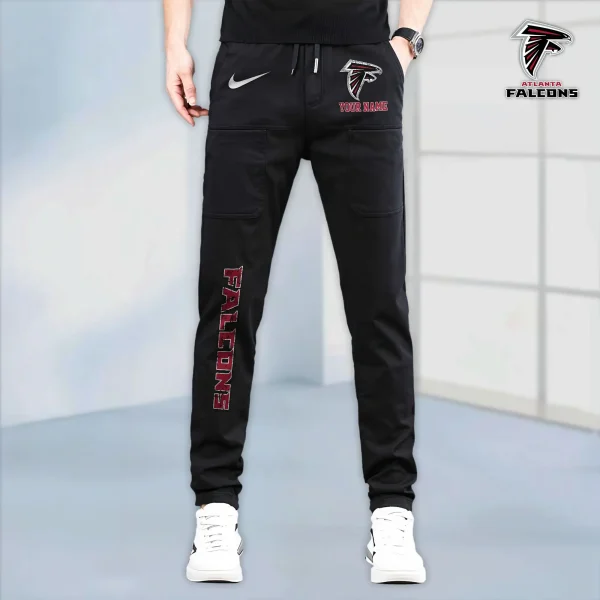 Atlanta Falcons High Stretch Multi-pocket Durable Cargo Pants - Long Custom Name SPTLCP002