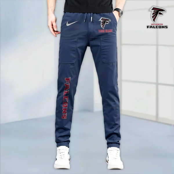 Atlanta Falcons High Stretch Multi-pocket Durable Cargo Pants - Long Custom Name SPTLCP002 - Image 5