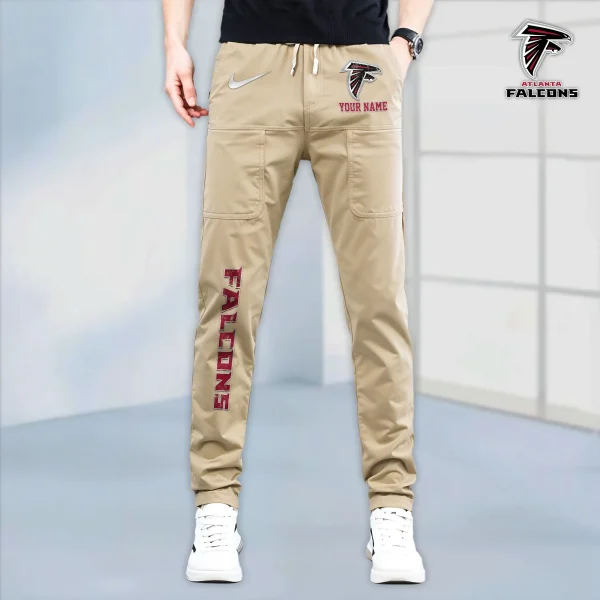 Atlanta Falcons High Stretch Multi-pocket Durable Cargo Pants - Long Custom Name SPTLCP002 - Image 6