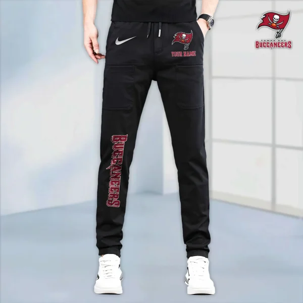 Tampa Bay Buccaneers High Stretch Multi-pocket Durable Cargo Pants - Long Custom Name SPTLCP030 - Image 6
