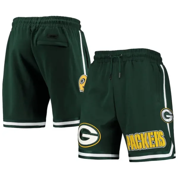 Green Bay Packers NFL Team Standard Core Shorts SPTSCOS012