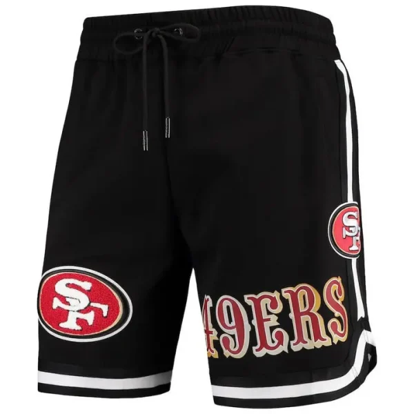 San Francisco 49ers NFL Team Standard Core Shorts SPTSCOS028 - Image 2