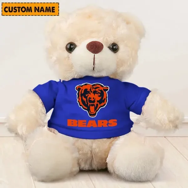 Chicago Bears NFL Personalized Teddy Bear For Fan SPTTEDDYBEAR002 - Image 3