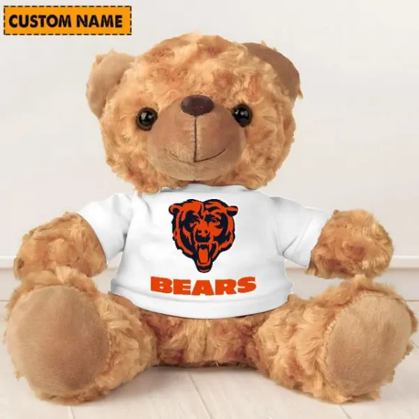 Chicago Bears NFL Personalized Teddy Bear For Fan SPTTEDDYBEAR002