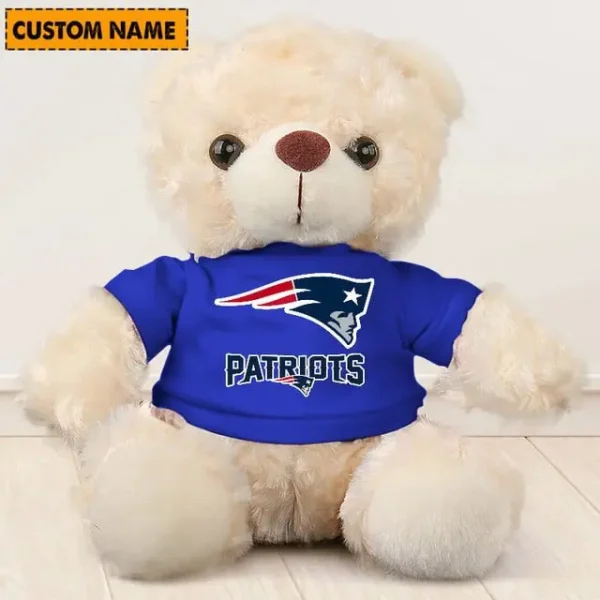 New England Patriots NFL Personalized Teddy Bear For Fan SPTTEDDYBEAR003 - Image 3