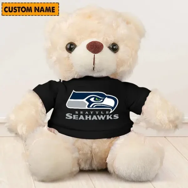 Seattle Seahawks NFL Personalized Teddy Bear For Fan SPTTEDDYBEAR004 - Image 4