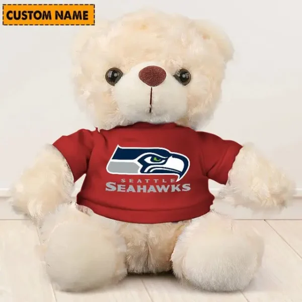 Seattle Seahawks NFL Personalized Teddy Bear For Fan SPTTEDDYBEAR004 - Image 5