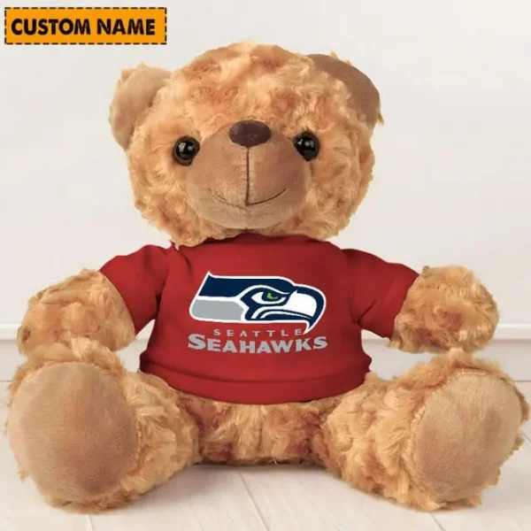 Seattle Seahawks NFL Personalized Teddy Bear For Fan SPTTEDDYBEAR004 - Image 7