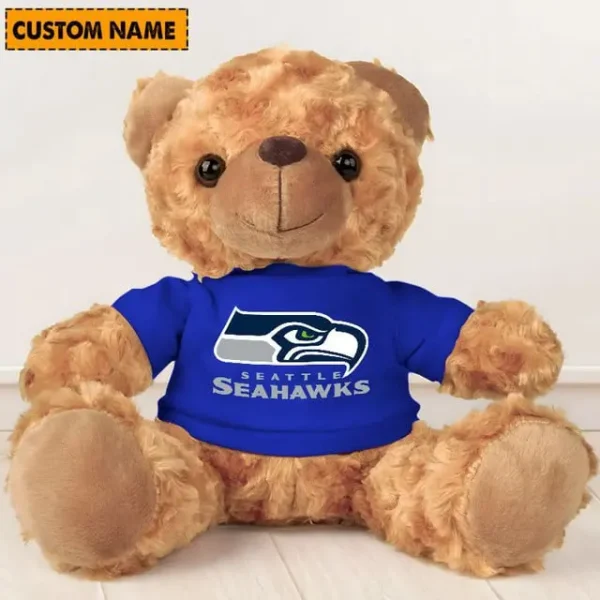 Seattle Seahawks NFL Personalized Teddy Bear For Fan SPTTEDDYBEAR004