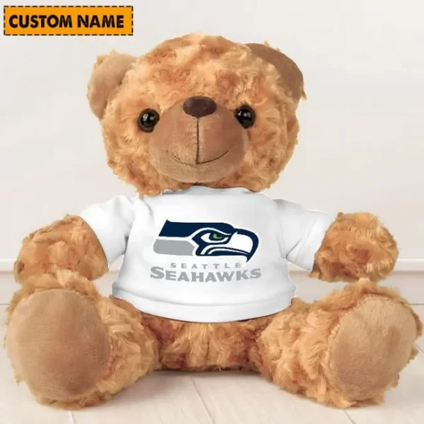 Seattle Seahawks NFL Personalized Teddy Bear For Fan SPTTEDDYBEAR004 - Image 9