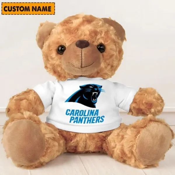 Carolina Panthers NFL Personalized Teddy Bear For Fan SPTTEDDYBEAR006