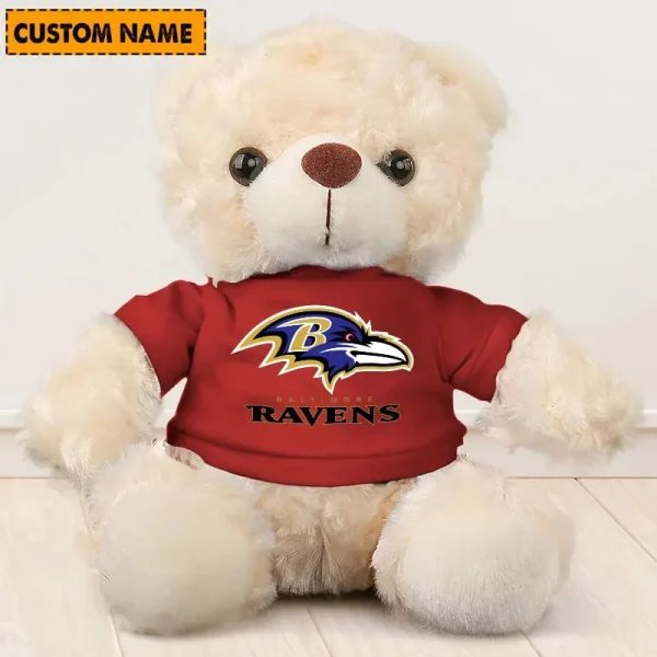 Baltimore Ravens NFL Personalized Teddy Bear For Fan SPTTEDDYBEAR007 - Image 5