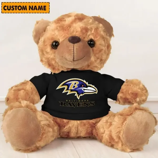 Baltimore Ravens NFL Personalized Teddy Bear For Fan SPTTEDDYBEAR007 - Image 6