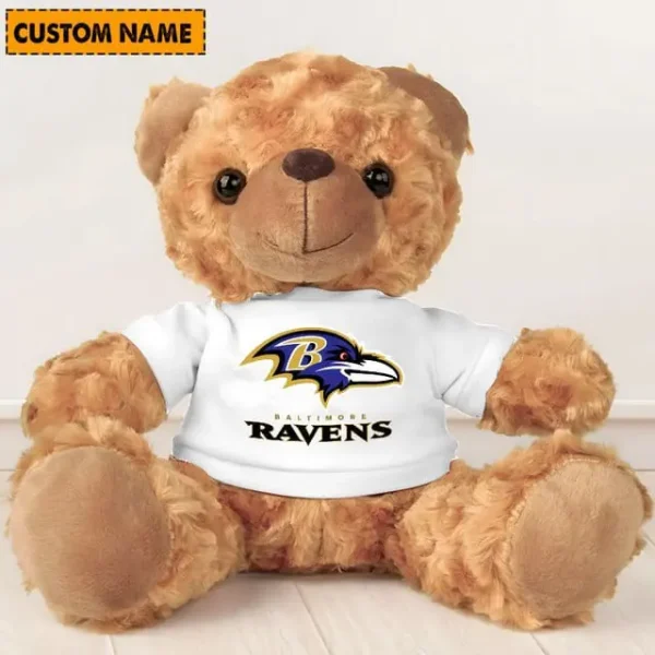 Baltimore Ravens NFL Personalized Teddy Bear For Fan SPTTEDDYBEAR007 - Image 8