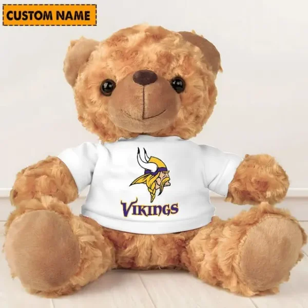 Minnesota Vikings NFL Personalized Teddy Bear For Fan SPTTEDDYBEAR008 - Image 6