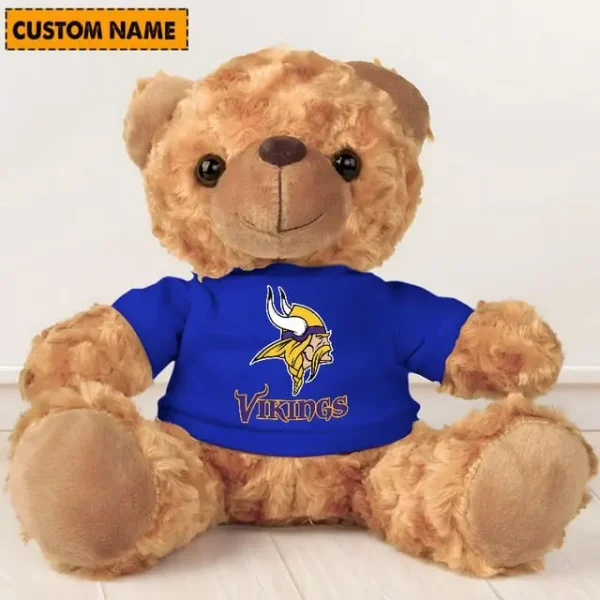 Minnesota Vikings NFL Personalized Teddy Bear For Fan SPTTEDDYBEAR008 - Image 7