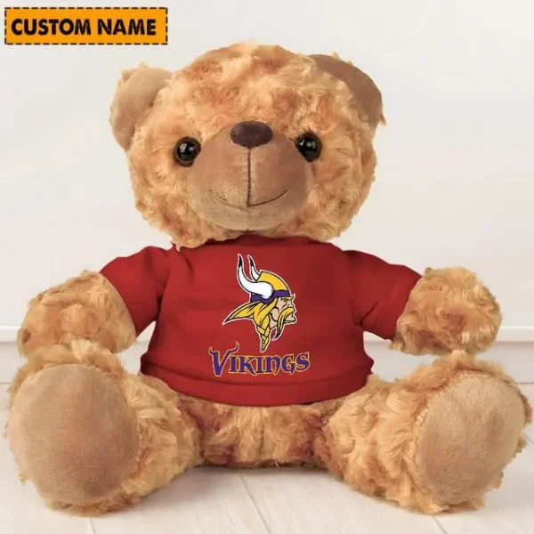 Minnesota Vikings NFL Personalized Teddy Bear For Fan SPTTEDDYBEAR008 - Image 8