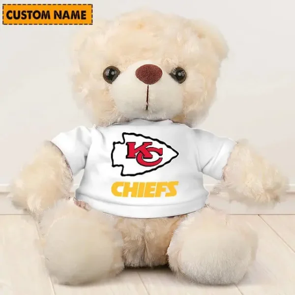 Kansas City Chiefs NFL Personalized Teddy Bear For Fan SPTTEDDYBEAR009 - Image 3