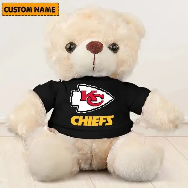 Kansas City Chiefs NFL Personalized Teddy Bear For Fan SPTTEDDYBEAR009 - Image 5