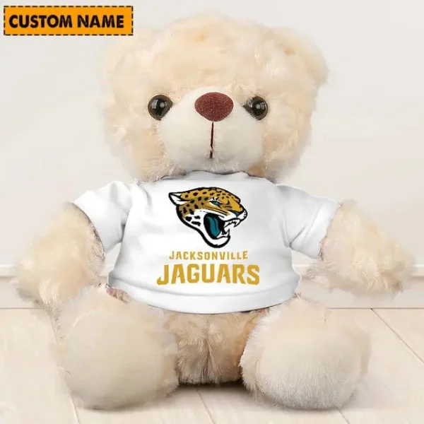 Jacksonville Jaguars NFL Personalized Teddy Bear For Fan SPTTEDDYBEAR010 - Image 2