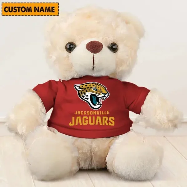 Jacksonville Jaguars NFL Personalized Teddy Bear For Fan SPTTEDDYBEAR010 - Image 5